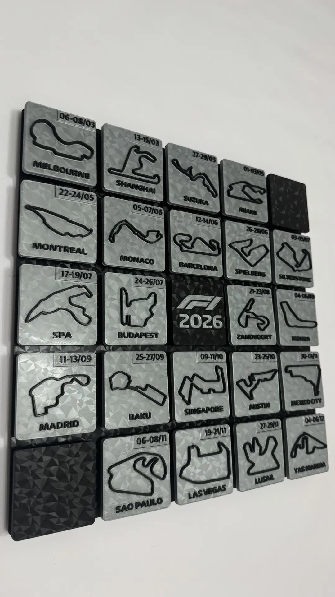 F1 Grid · Классический · Серебристый — фото 2