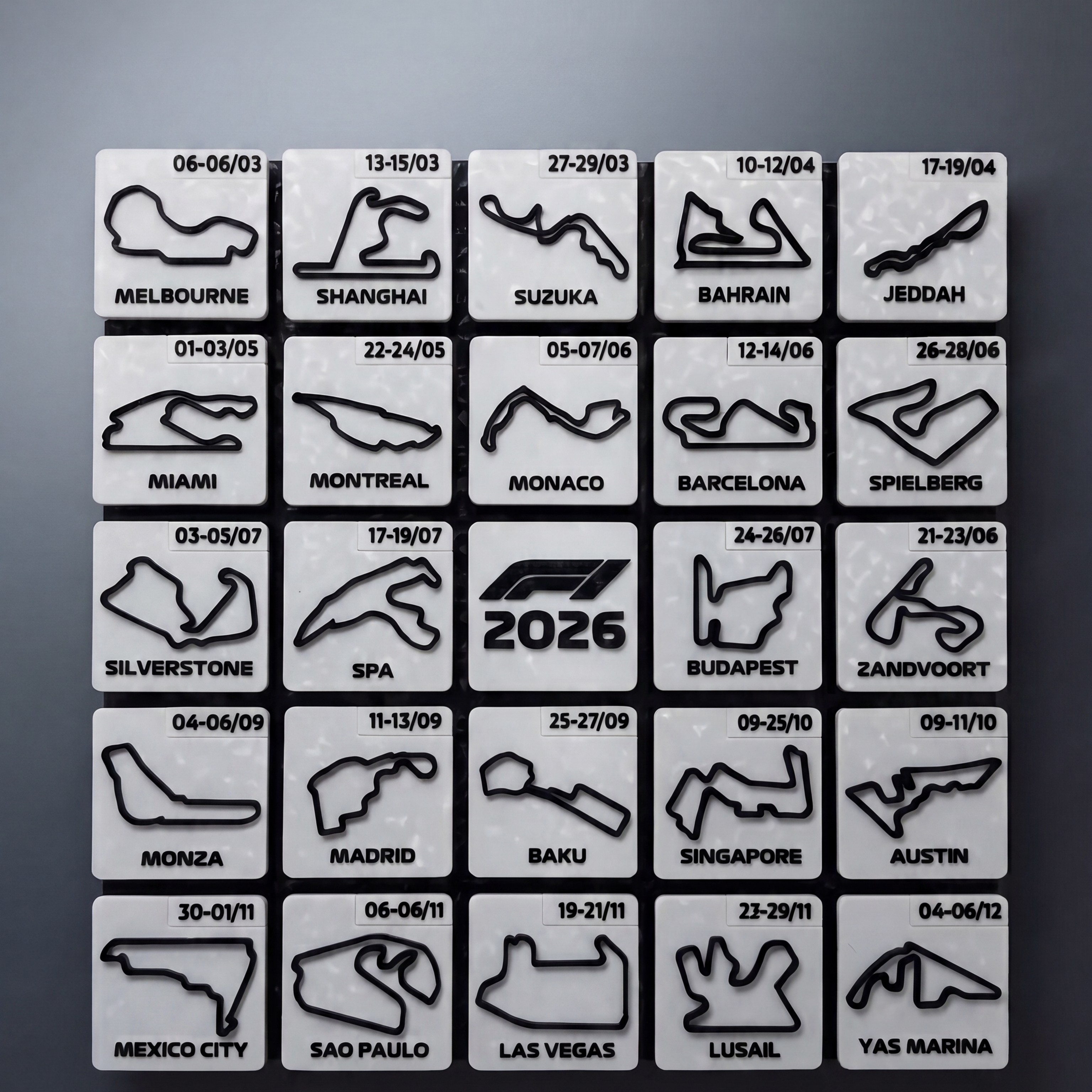 F1 Grid · Классический · Белый — фото 1