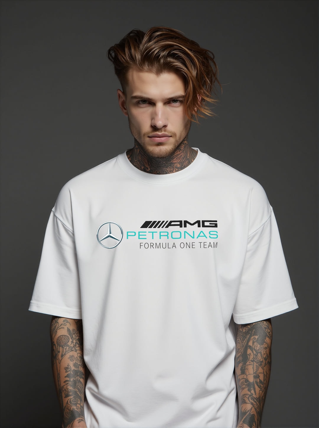 Футболка · Mercedes AMG Petronas · Белая — фото 1