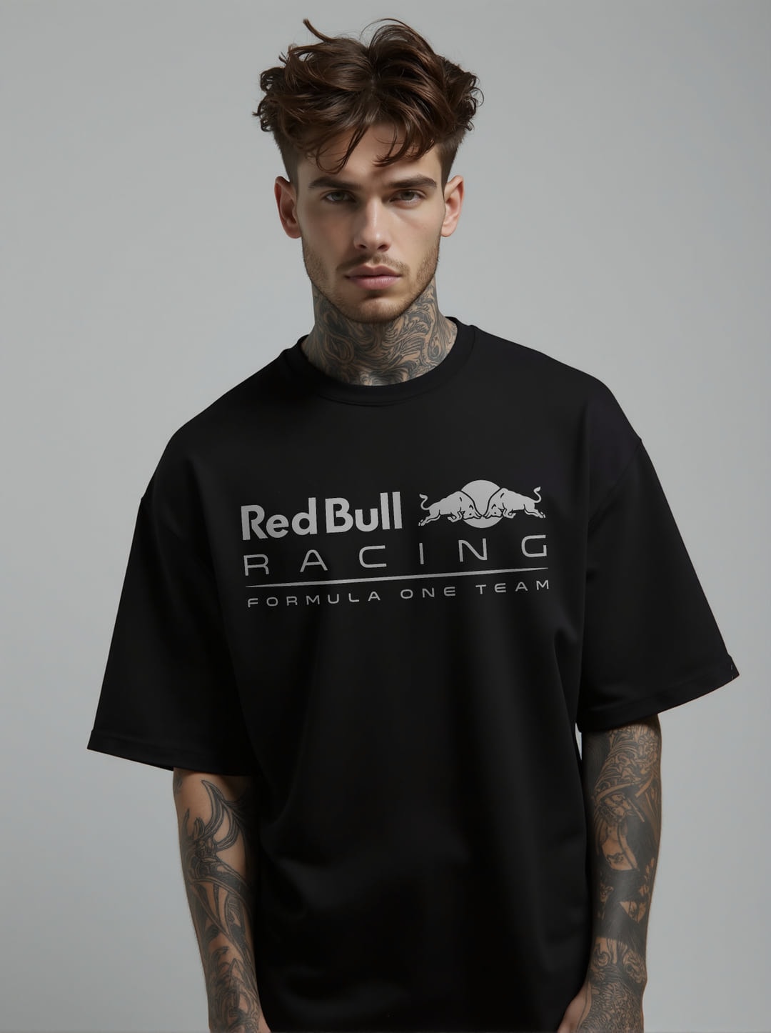 Футболка · Red Bull Racing · Чёрная — фото 1